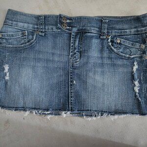 Urban Heritage blue jean skirt